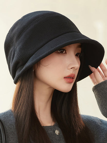 Women Winter Casual Solid Warm Hat WU005