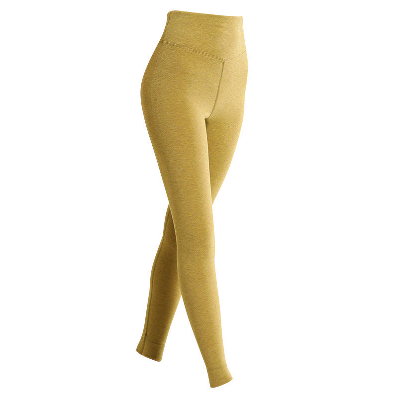 Leggings épais en cachemire taille haute pour femme AX1021