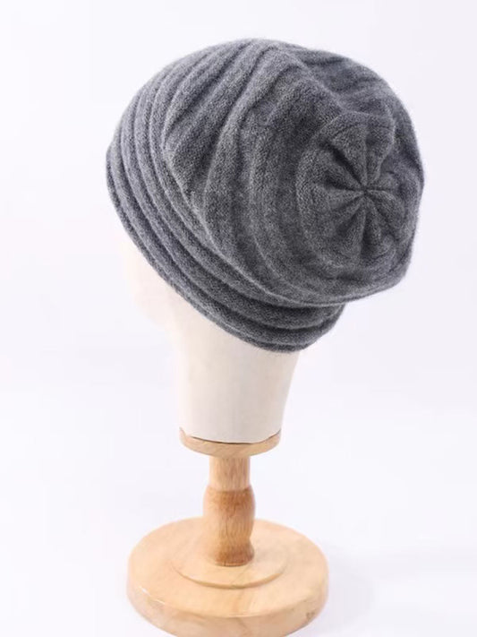 Winter Artsy Soft Warm Cashmere Knit Hat AV1071