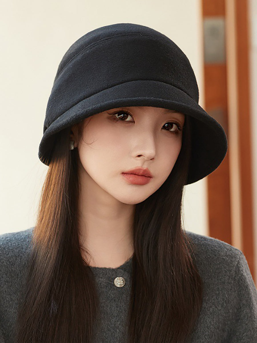 Women Winter Casual Solid Warm Hat WU005