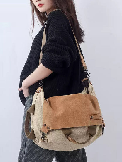 Sac à bandoulière vintage en cuir véritable pour femme WU016