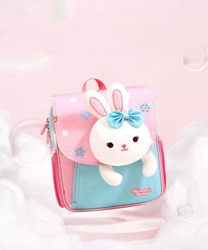 Niedlicher, robuster Rucksack mit Cartoon-Motiv, Rosa, IU027