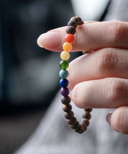 Loose Rainbow Handmade Xiaomi Beads Bracele YI047