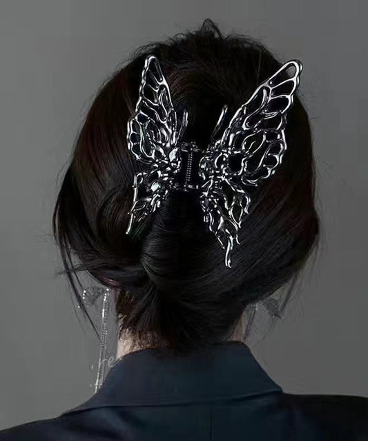 Luxury Hollow Out Metal Butterfly Hair Claw For Women Girls Geometric YI035