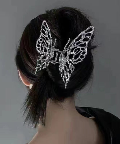 Luxury Hollow Out Metal Butterfly Hair Claw For Women Girls Geometric YI035