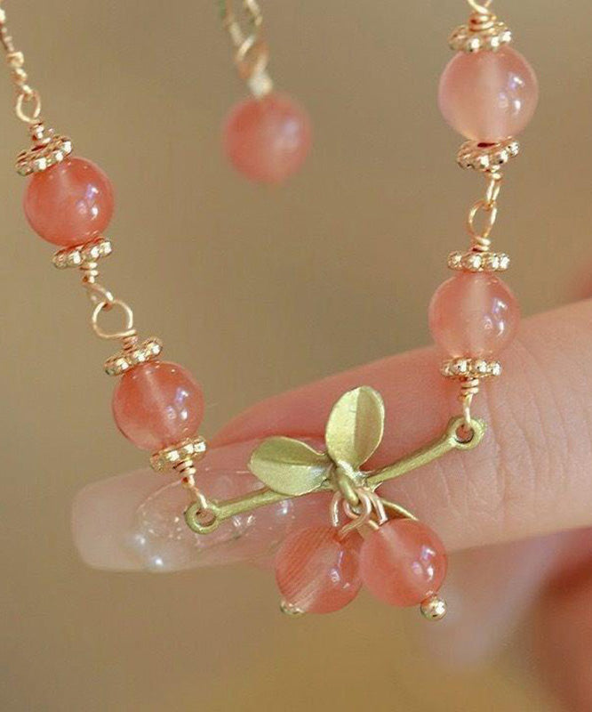 New Early Spring Sweet Cherry Brlet for Women Charm Bracelet Design YI036